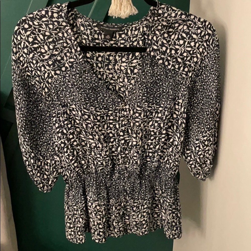 Banana Republic Silk Blouse